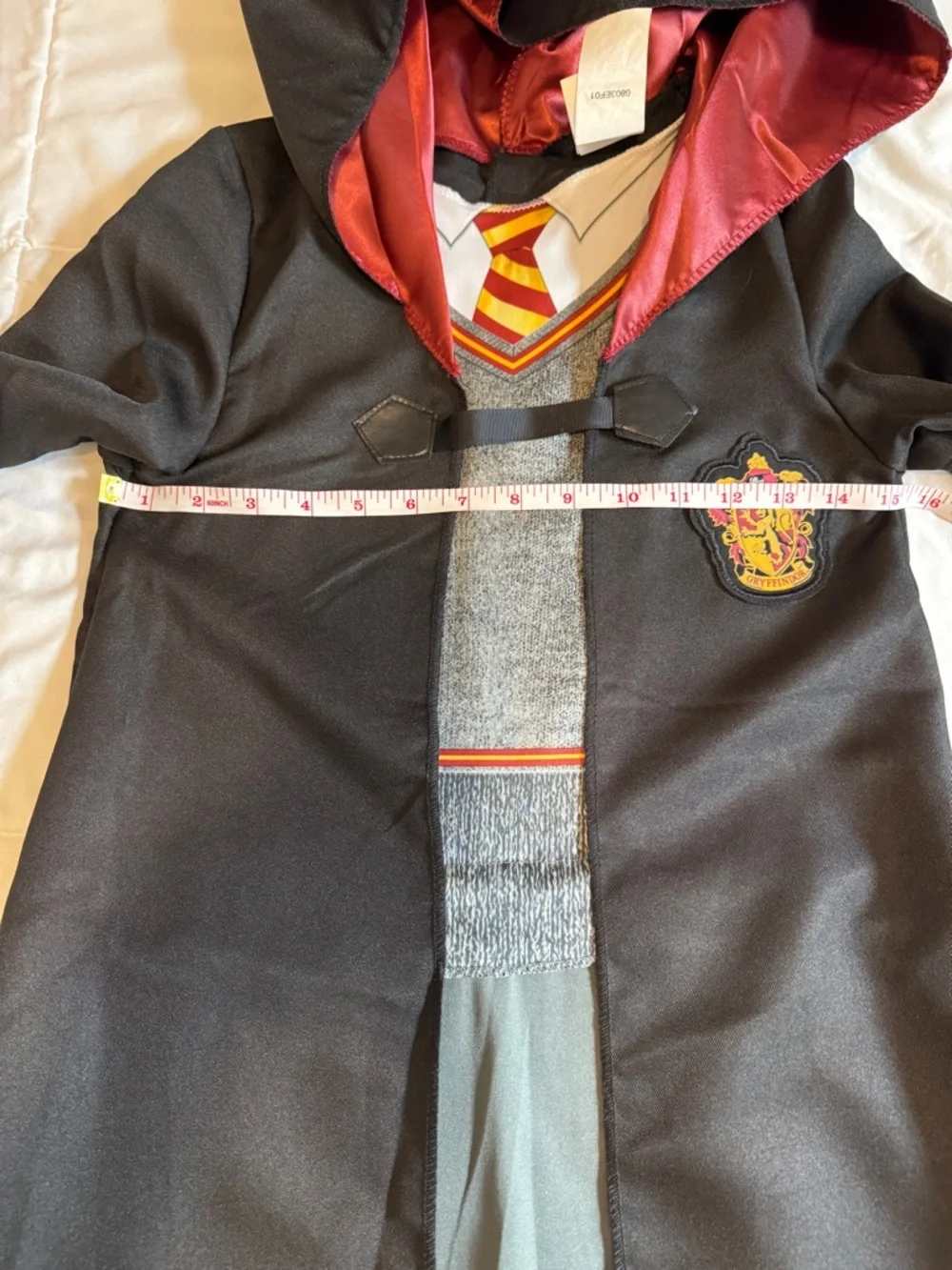 Disguise Harry Potter Kids Hermione Granger Gryffindor Costume Size L 10 12 - Picture 7 of 15